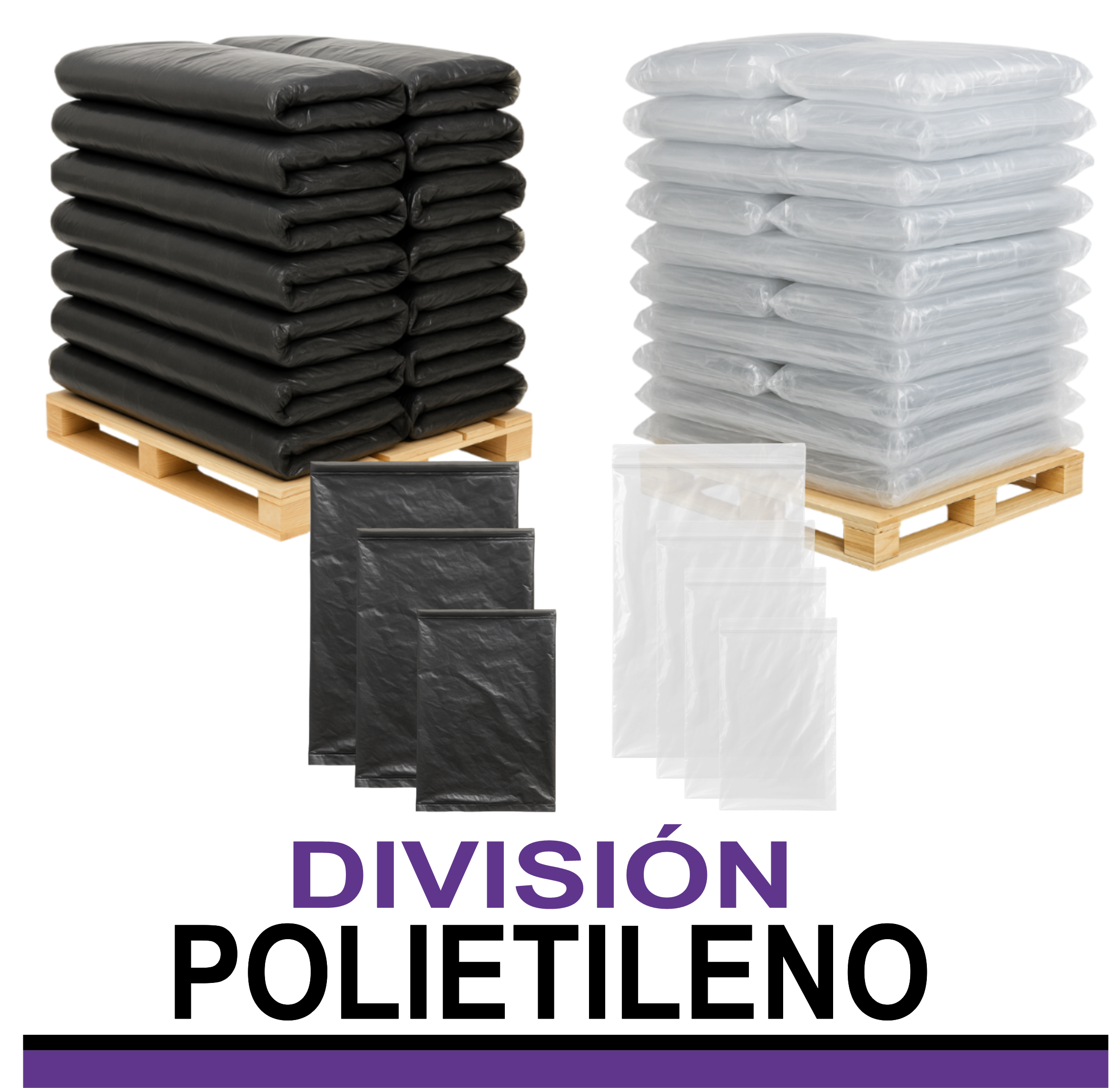 Bolsas de polietileno para empaque industrial