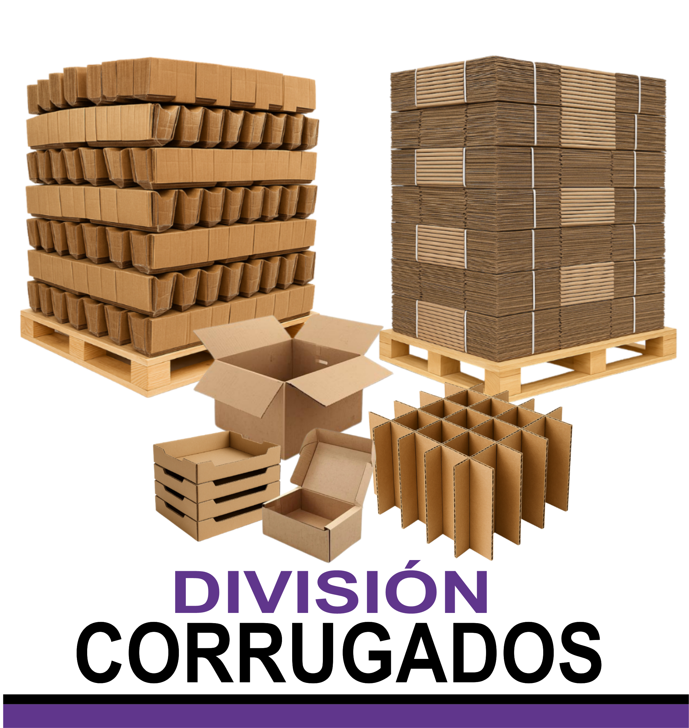 Cajas de cartón corrugado para empaque