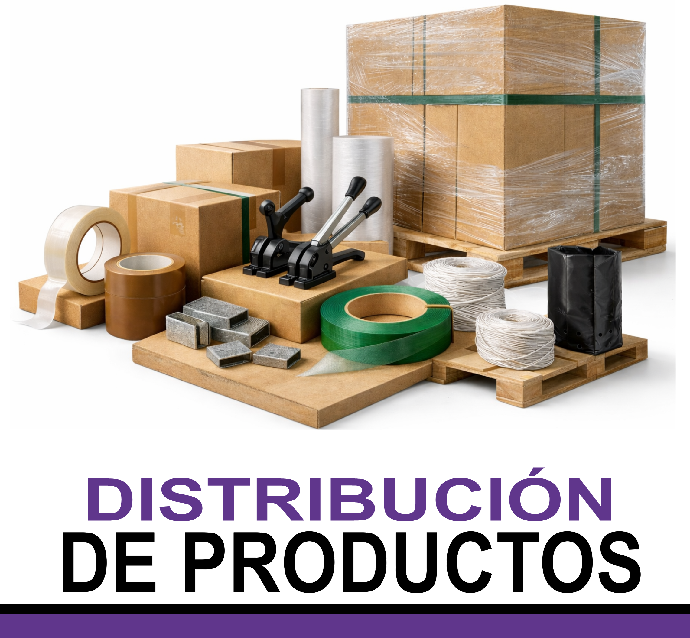 Insumos de empaque y embalaje industrial