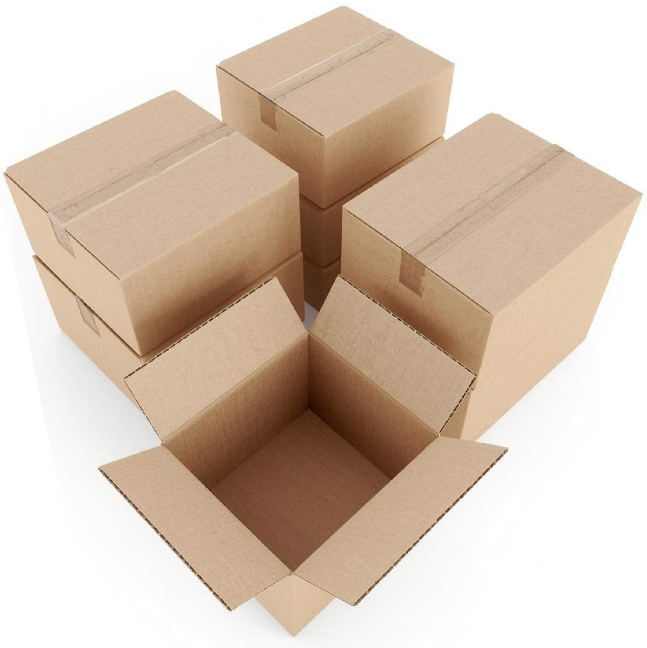 Cajas regulares de cartón corrugado